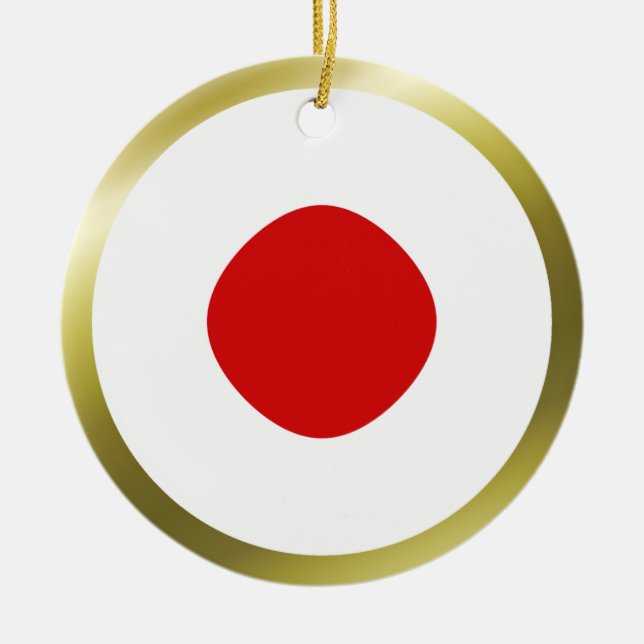Ornement du drapeau japonais (Devant)