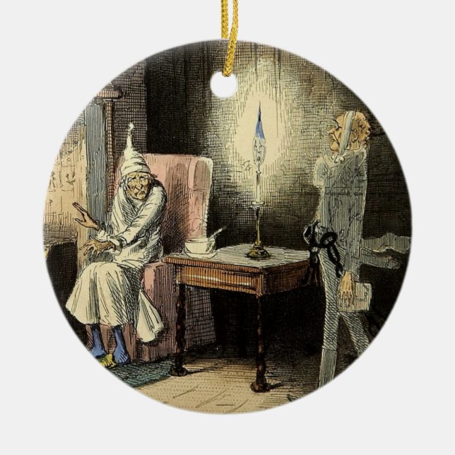 Ornement du fantôme d'un Marley de grippe-sou de (Devant)
