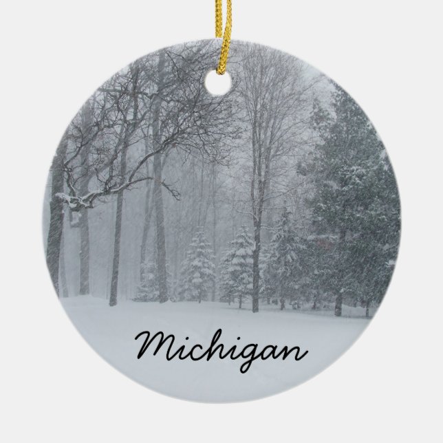 Ornement du Michigan (Devant)