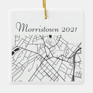 Ornement du New Jersey de Morristown