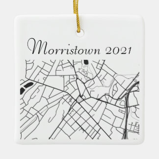 Ornement du New Jersey de Morristown