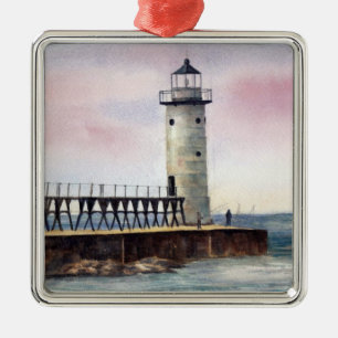Ornement du nord de phare de musoir de Manistee