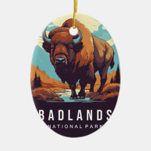 ORNEMENT DU PARC NATIONAL DE BADLANDS