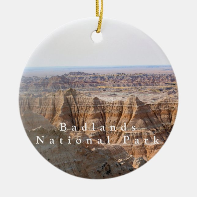 Ornement du parc national des Badlands (Devant)