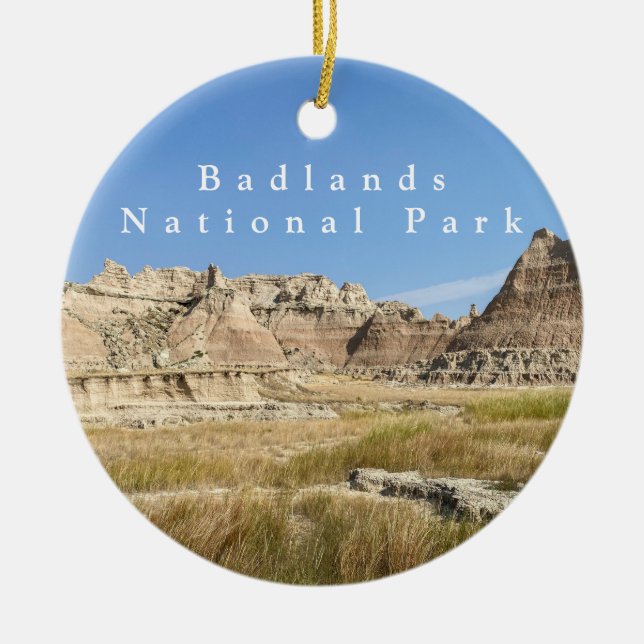 Ornement du parc national des Badlands (Devant)