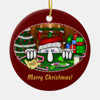 Ornement du père noël Kilroy