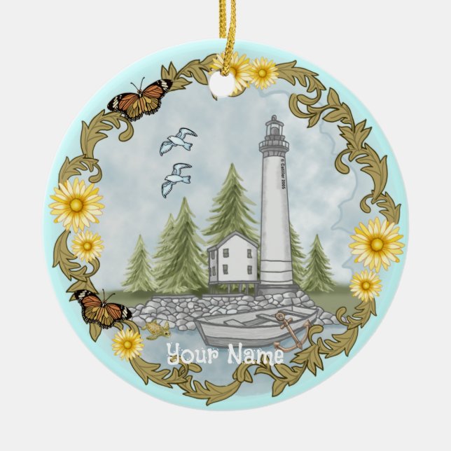 Ornement du phare d'Alabama (Devant)