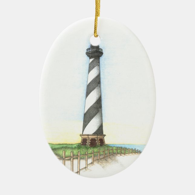 Ornement du phare de Cape Hatteras (Devant)