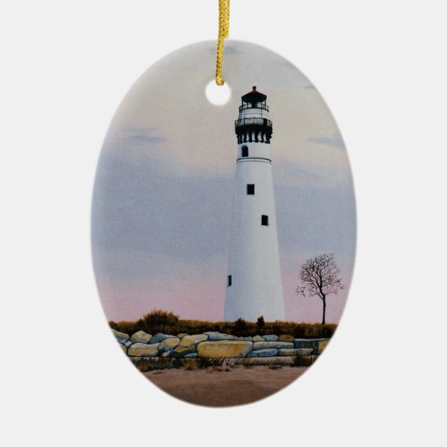 Ornement du phare de la soirée (Devant)