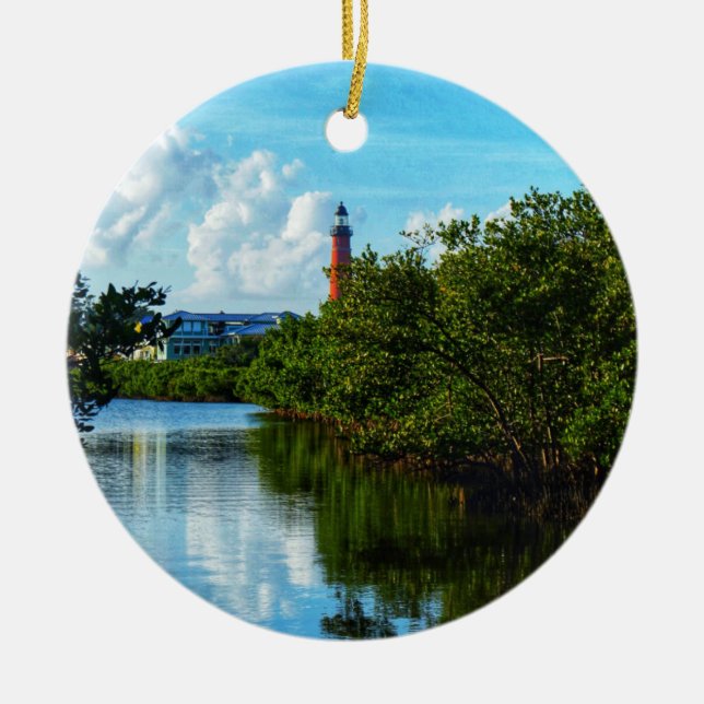 Ornement du phare de Ponce Inlet (Devant)