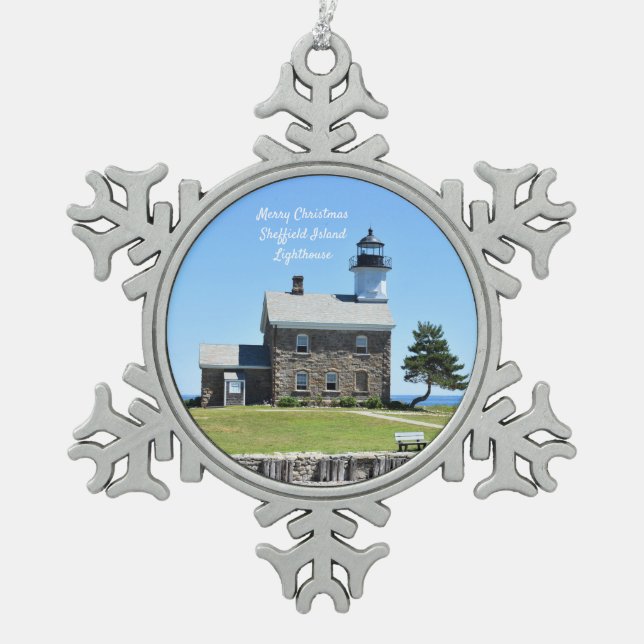 Ornement du phare de Sheffield Island (Devant)