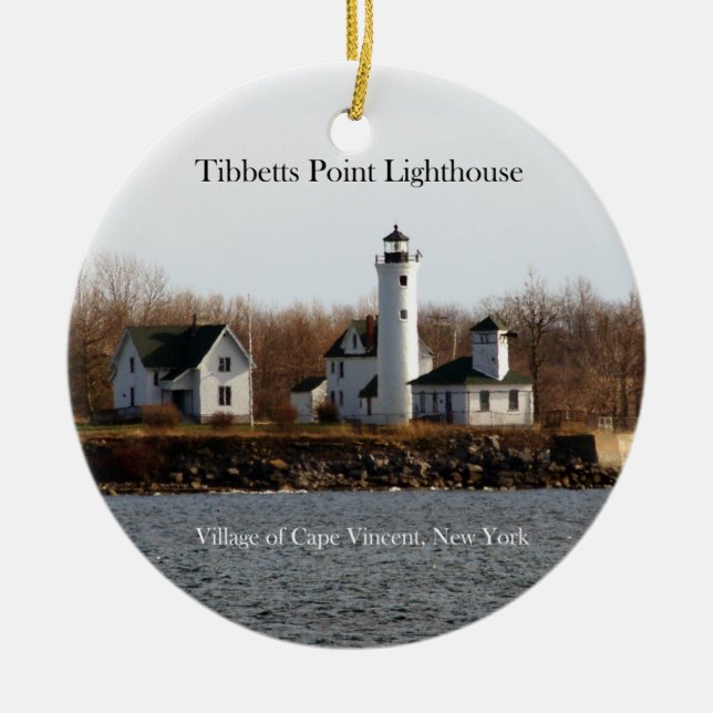 Ornement du phare de Tibbetts Point (Devant)