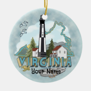 Ornement du phare de Virginie