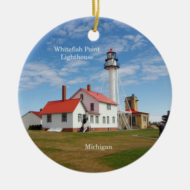 Ornement du phare de Whitefish Point (Devant)