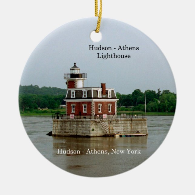 Ornement du phare d'Hudson Athens (Devant)