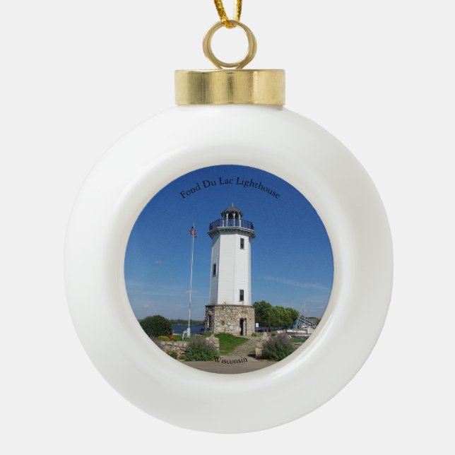 Ornement du phare Fond Du Lac (Devant)