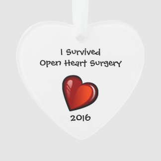 Ornement du survivant 2016 de chirurgie cardiaque