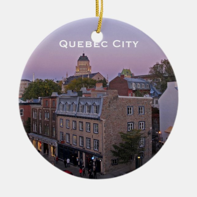 Ornement du Vieux-Québec (Devant)