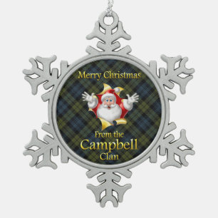 Ornement écossais de Noël de Campbell de clan