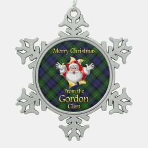 Ornement écossais de Noël de Gordon de clan