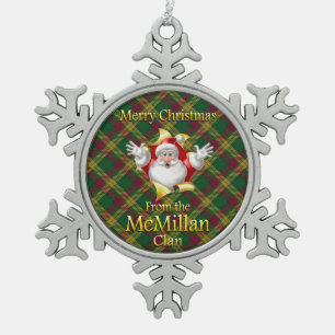 Ornement écossais de Noël de McMillan de clan