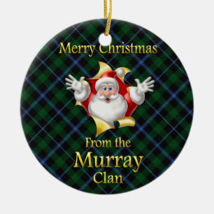 Ornement écossais de Noël de Murray de clan