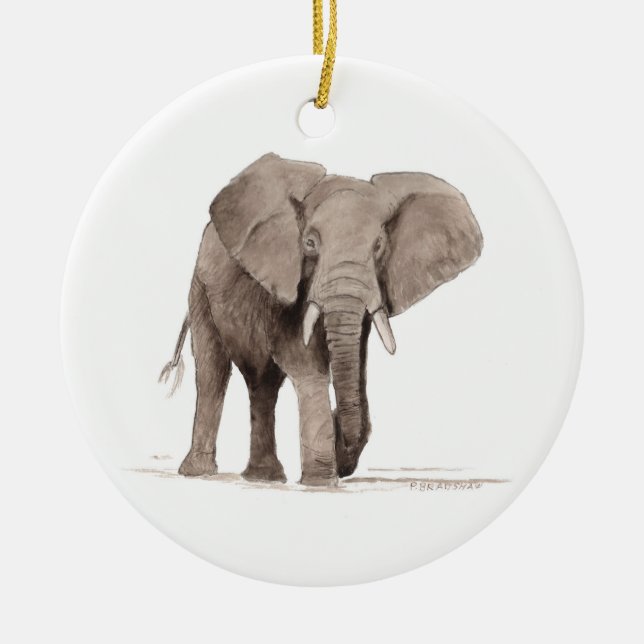 ornement éléphant (Devant)