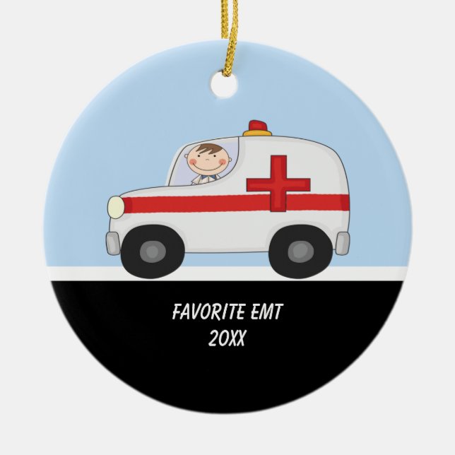 Ornement EMT adorable (Devant)