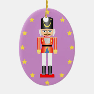 Ornement en bois 2 de Noël de soldat