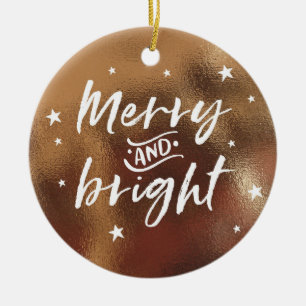 Ornement en bronze de Noël avec la photo