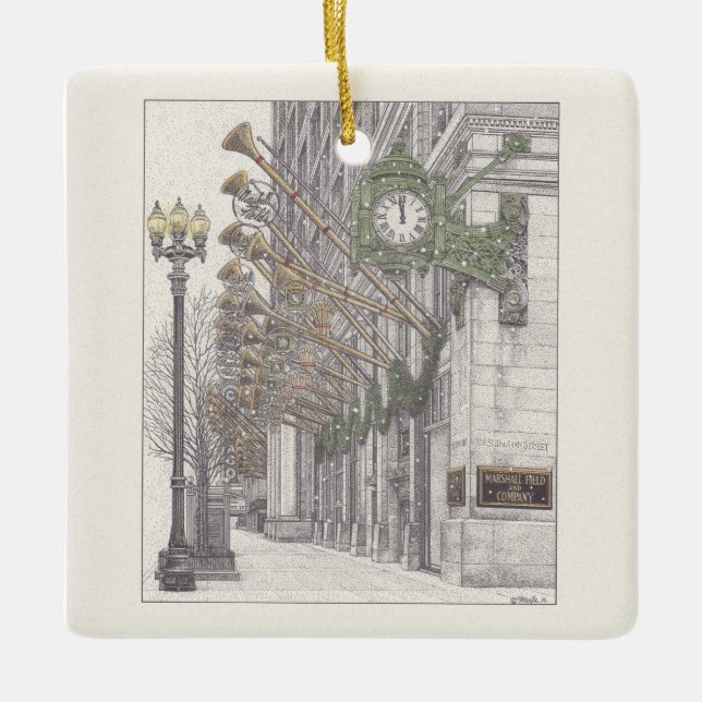 Ornement en céramique (Devant)