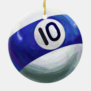 Ornement En Céramique 10 balles