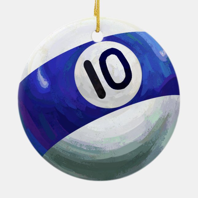 Ornement En Céramique 10 balles (Dos)