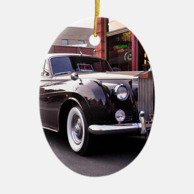 Ornement En Céramique 1959 classique Rolls Royce (Devant)