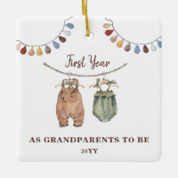 1ère année en tant que grands-parents pour être bé