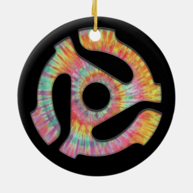 Ornement En Céramique 45 Cravate-Dye (Dos)
