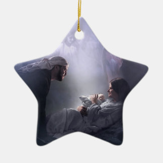Ornement En Céramique À nous, la nativité
