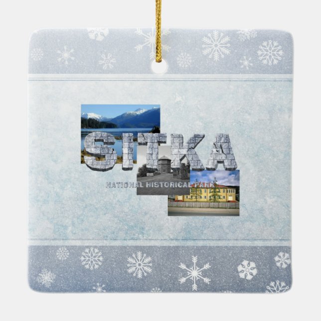 Ornement En Céramique ABH Sitka (Dos)