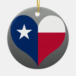 Ornement En Céramique Achetez le drapeau du Texas