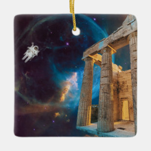 Ornement En Céramique Acropole du Parthénon La Grèce rencontre l'espace