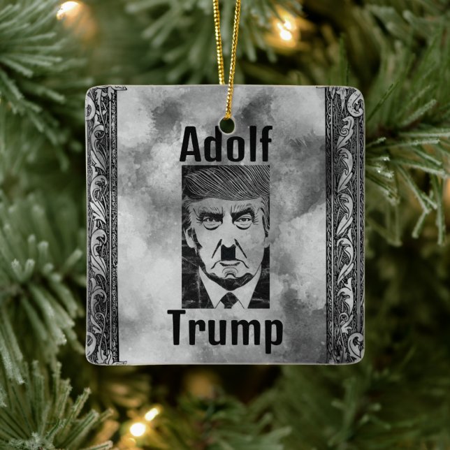 Ornement en céramique Adolf Trump (Arbre)