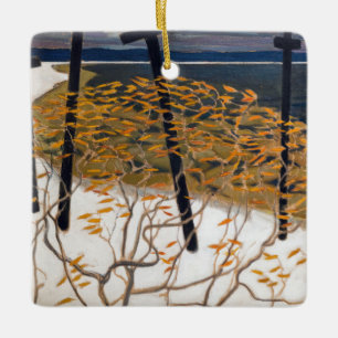 Ornement En Céramique Akseli Gallen-Kallela - Automne
