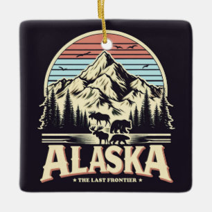 Ornement En Céramique Alaska