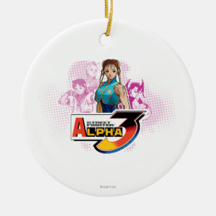 Ornement En Céramique Alpha 3 Femme Fatale de Street Fighter
