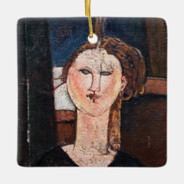 Ornement En Céramique Amedeo Modigliani - Antonia (Devant)