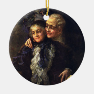 Ornement En Céramique Amour et romance vintage, Art romantique victorien