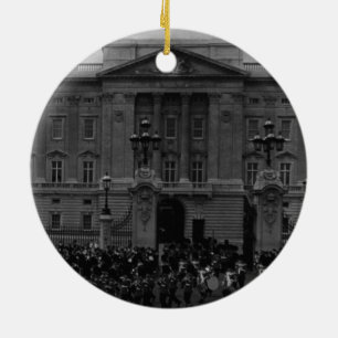 Ornement En Céramique Angleterre vintage Londres Old Guard Buckingham Pa