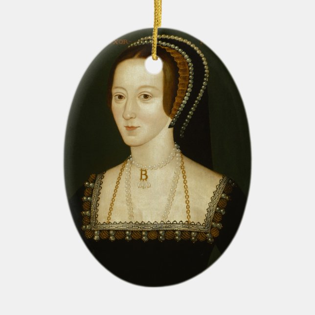 Ornement En Céramique Anne Boleyn (Devant)