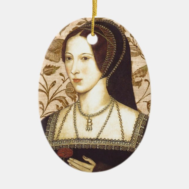 Ornement En Céramique Anne Boleyn (Devant)