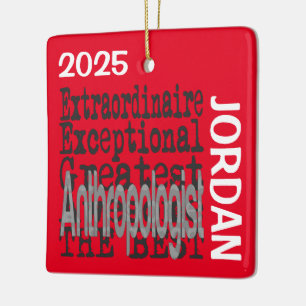 Ornement En Céramique Anthropologue Extraordinaire PERSONNALISÉ